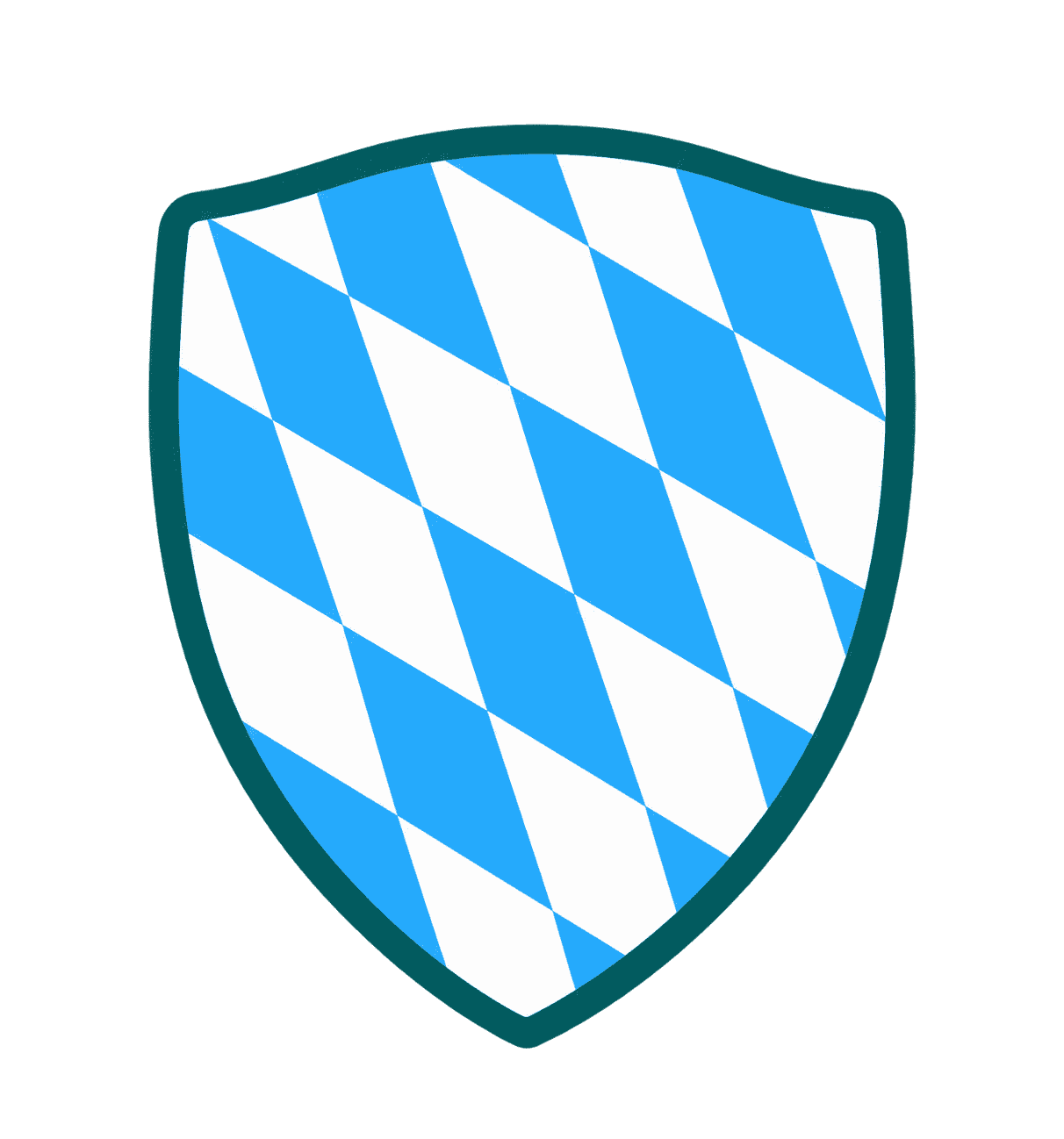 Wappen von Bayern für länderspezifische Zeugnisvorlagen